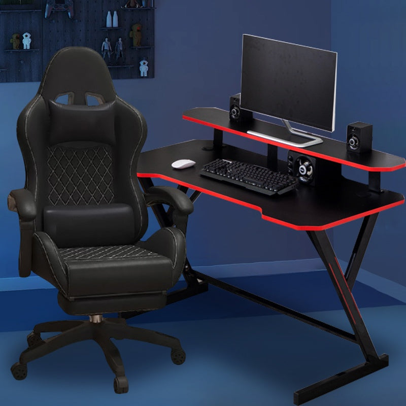 Gaming Desk with Monitor Stand