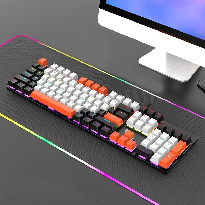 Two-Color Gaming Keyboard with USB
