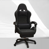 Ergonomic Gaming Chair with Footrest